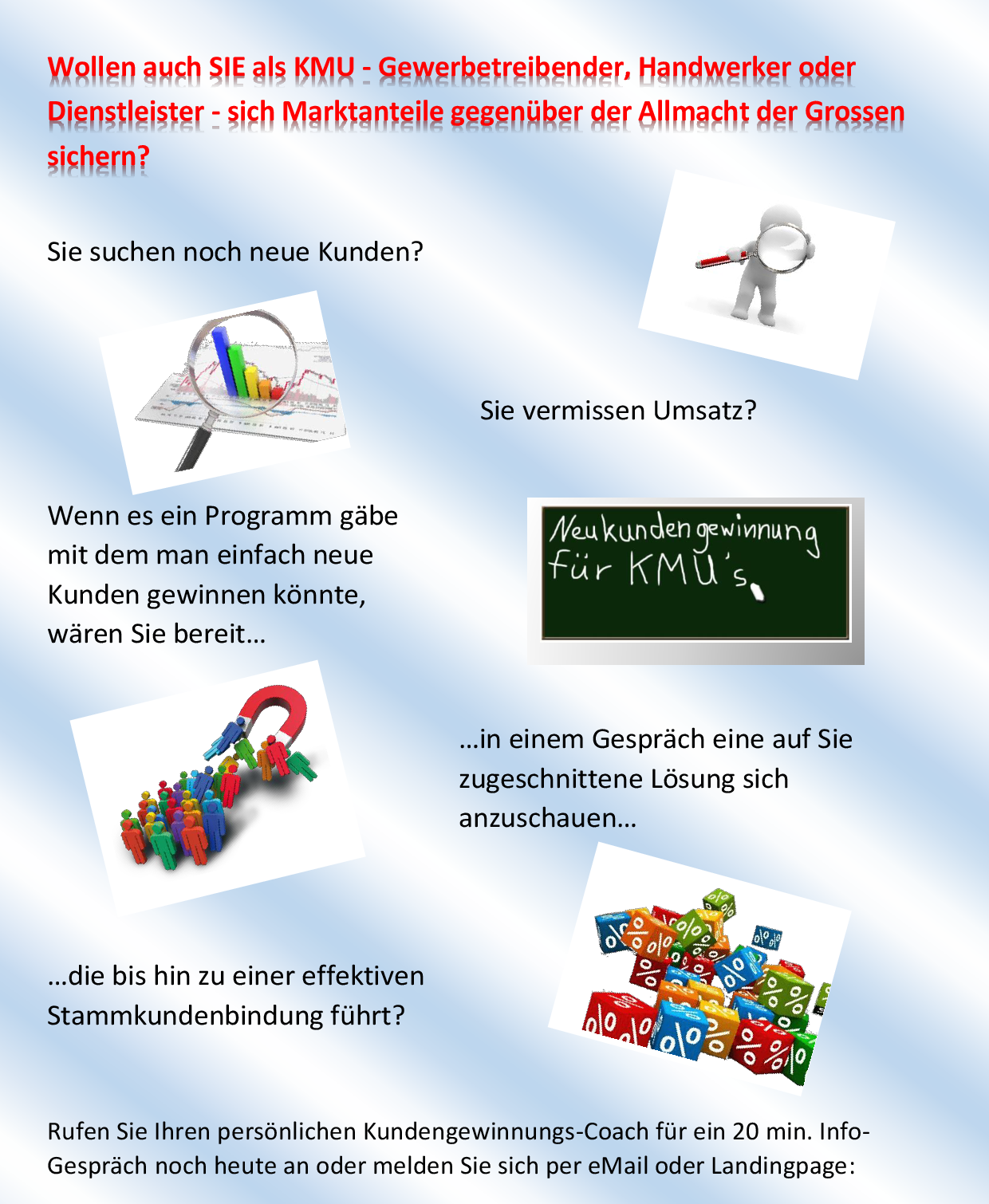 Flyer für KMU